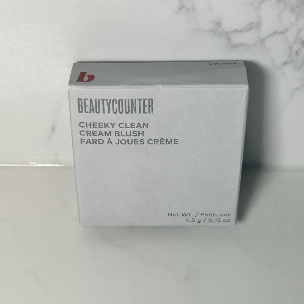 Beautycounter Cheeky Clean Cream Blush LYCHEE 0.15 oz NIB